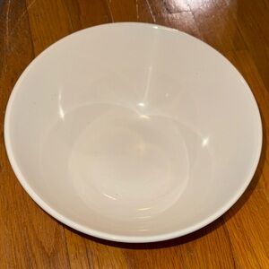 IKEA white ceramic serving 9” bowl for kitchen and dining serveware